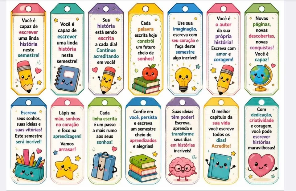 🎒✨Kit Volta às Aulas: O Toque de Carinho Perfeito para Seus Alunos! Em PDF, pronto para imprimir. r🎒✨ — amostra 6:…
