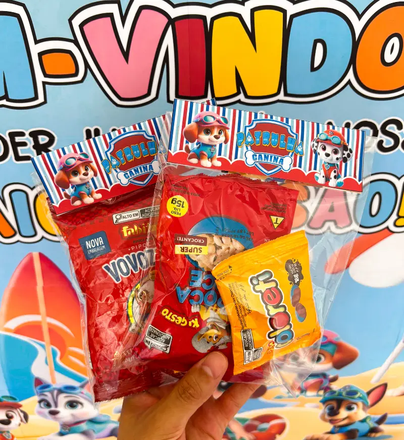 Kit Volta às Aulas Patrulha Canina Pool Party em PDF — amostra 2: O que acompanha o material