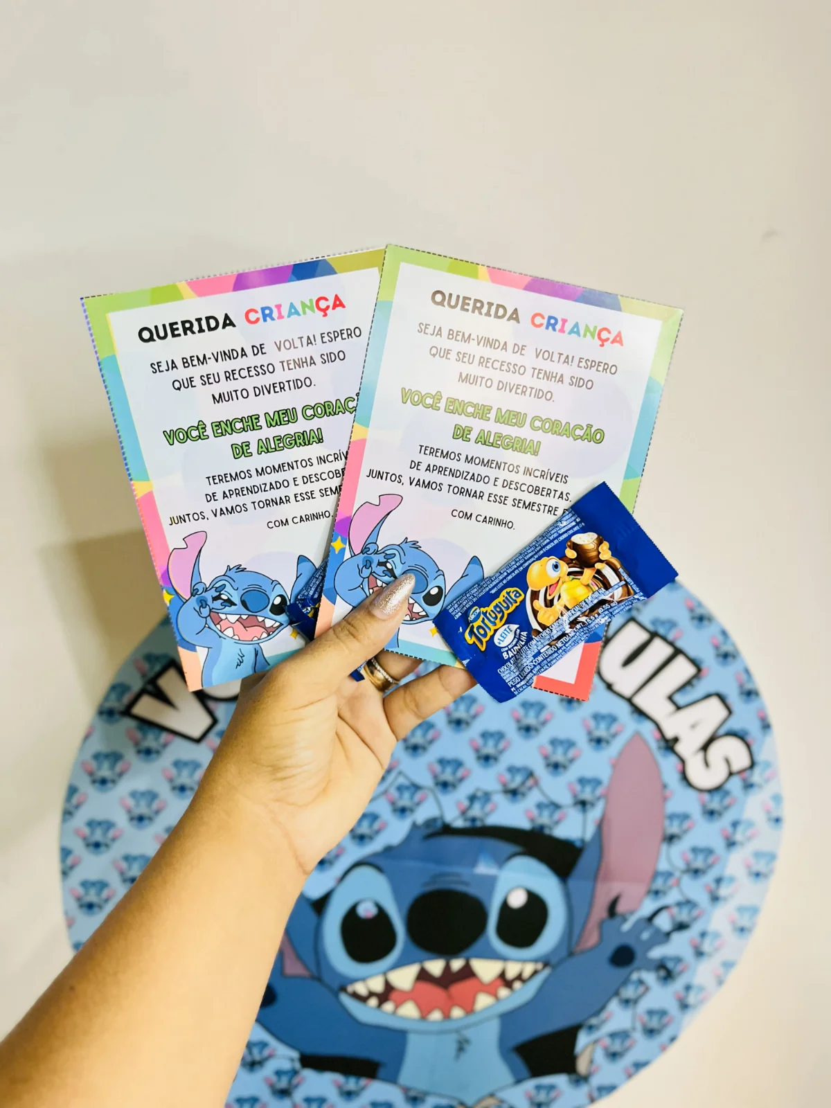 Kit Volta às Aulas PLR Stitch – Material Pedagógico — amostra 1: O que vem no material