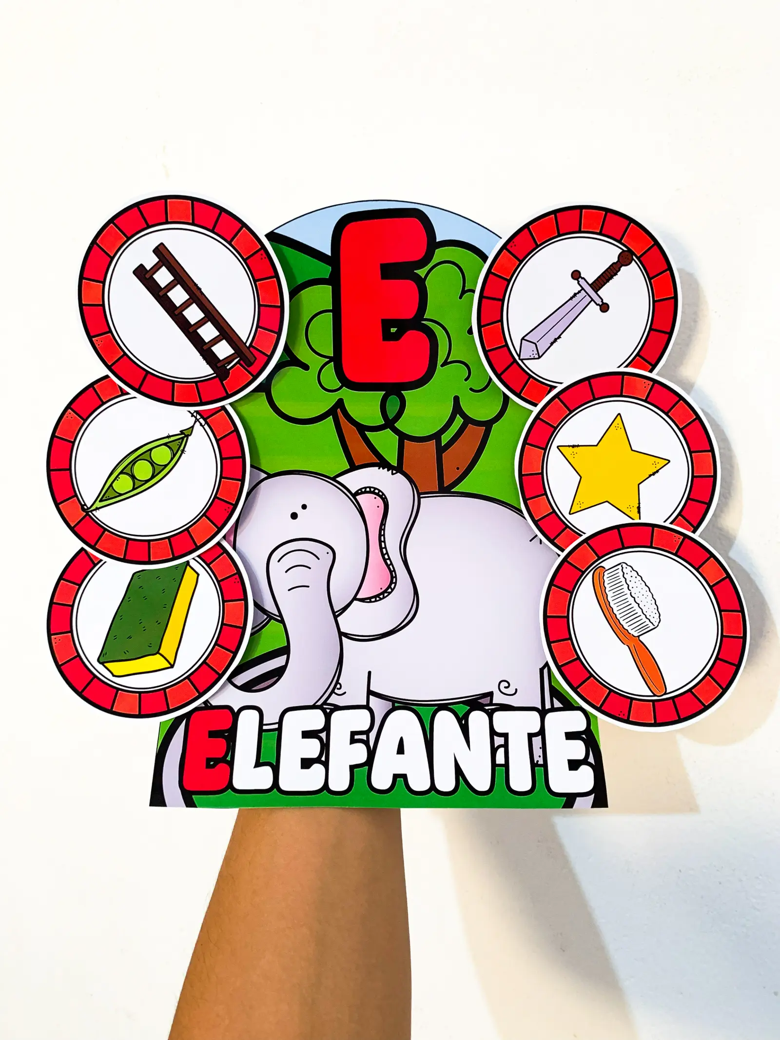 Kit Zoo das Vogais – PDF para Imprimir | Educação Infantil — amostra 4: Torne o aprendizado das vogais mais divertido,…