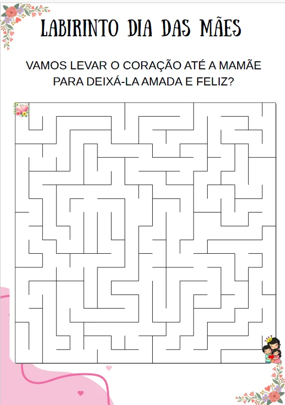 🌸💖 LABIRINTO DIA DAS MÃES – UM CAMINHO CHEIO DE CARINHO 💐✨ — amostra 1: No Labirinto Dia das Mães , a criança recebe uma… 🌸💖 LABIRINTO DIA DAS MÃES – UM CAMINHO CHEIO DE CARINHO 💐✨ — amostra 1: No Labirinto Dia das Mães , a criança recebe uma…