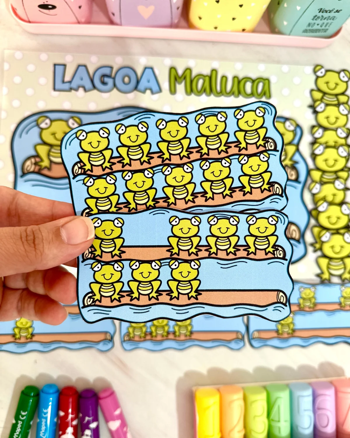 LAGOA MALUCA - Recurso Lúdico Educação Especial — capa do material