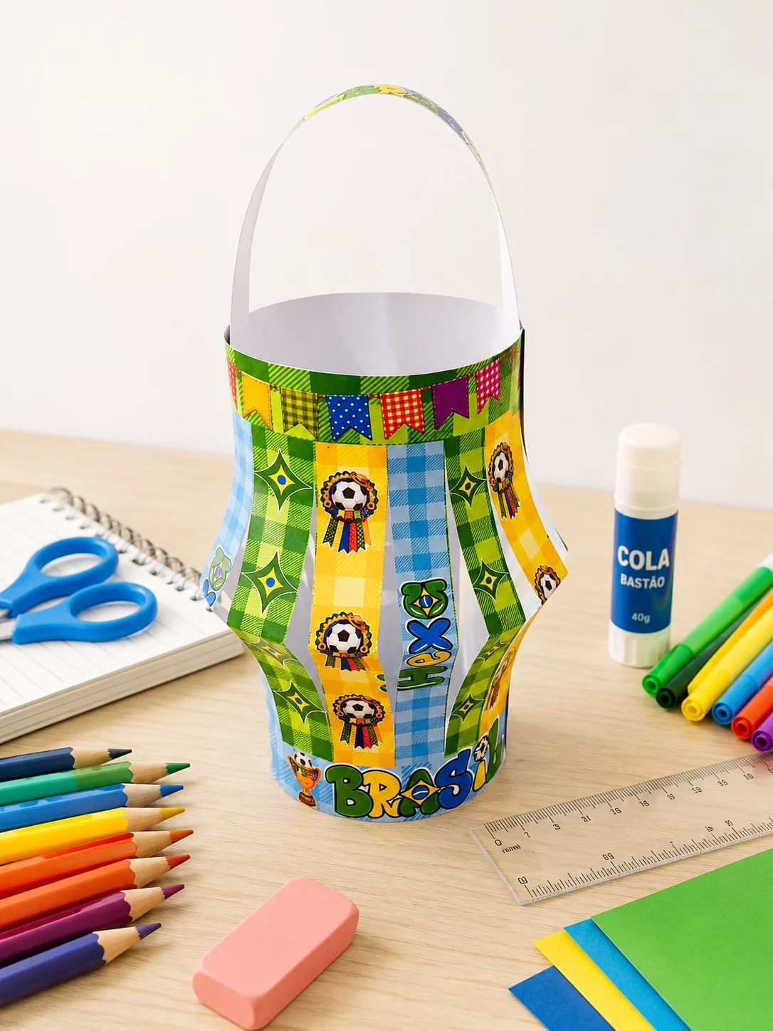 Lampião festa junina — amostra 2: ✨ Lampião da copa junina Copa Junina chegou para deixar a sala muito mais criativa