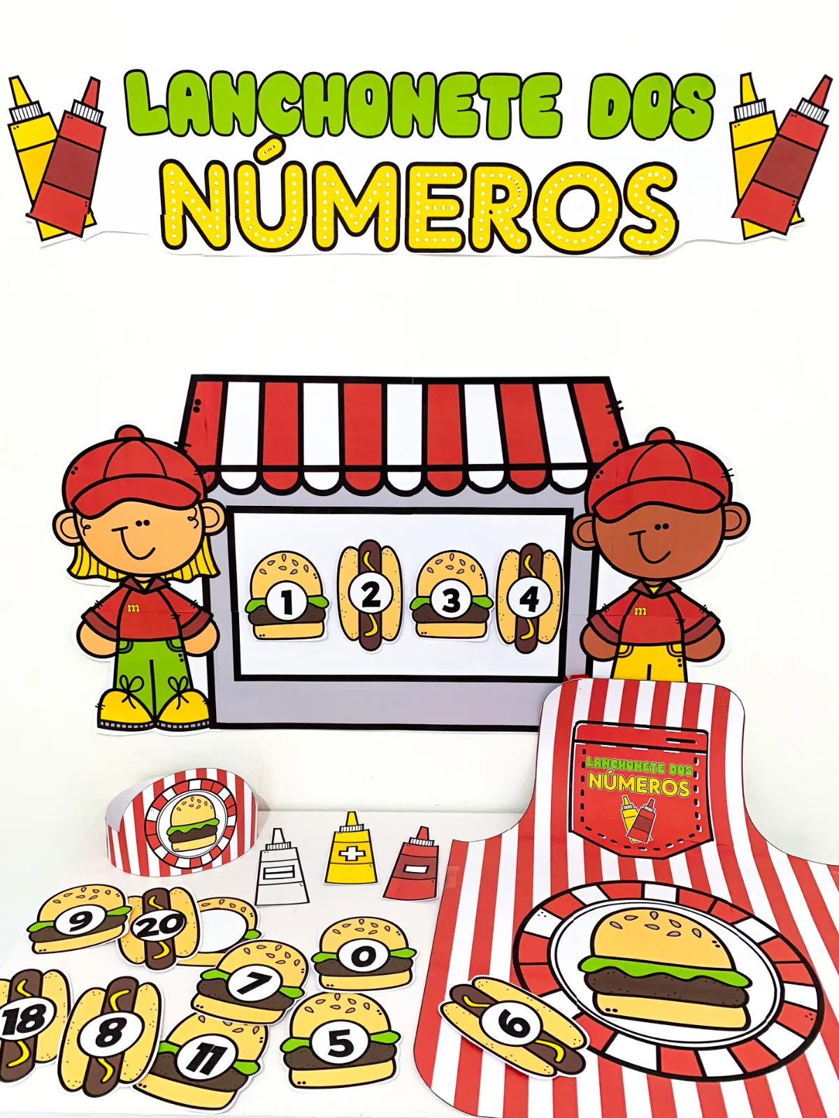 Lanchonete dos Números – Material Pedagógico — amostra 4: Lanchonete dos Números — aprender matemática nunca foi tão…