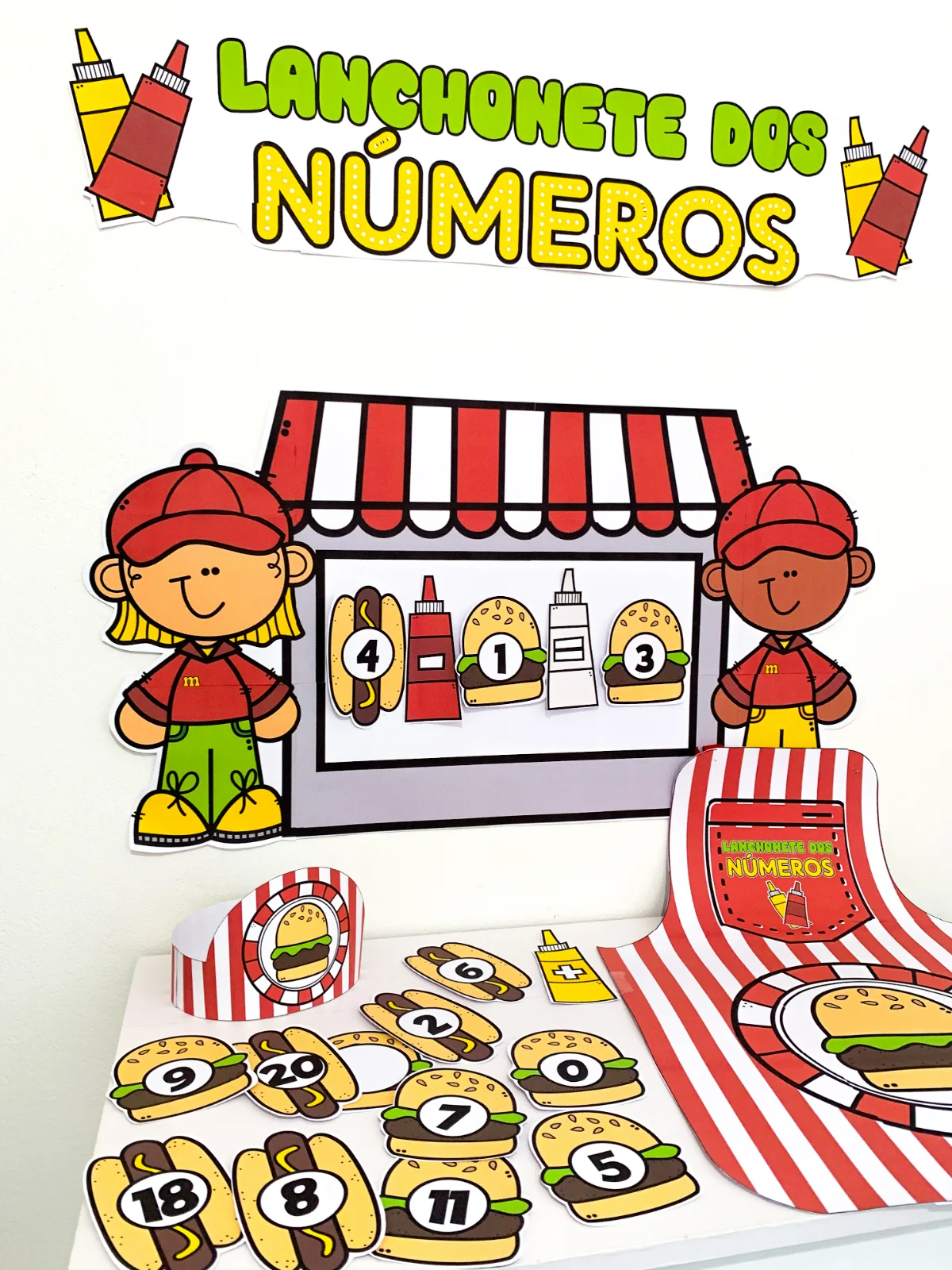 Lanchonete dos Números – Material Pedagógico — amostra 5: Lanchonete dos Números — aprender matemática nunca foi tão…