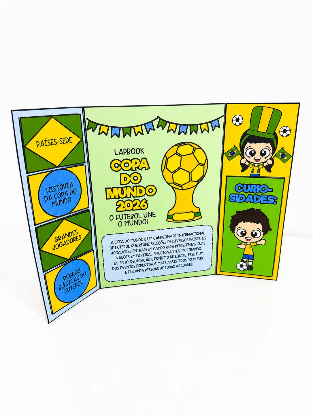 Lapbook Copa do Mundo 2026 – PDF para Imprimir | Educação Infantil — amostra 3: Para quem é indicado