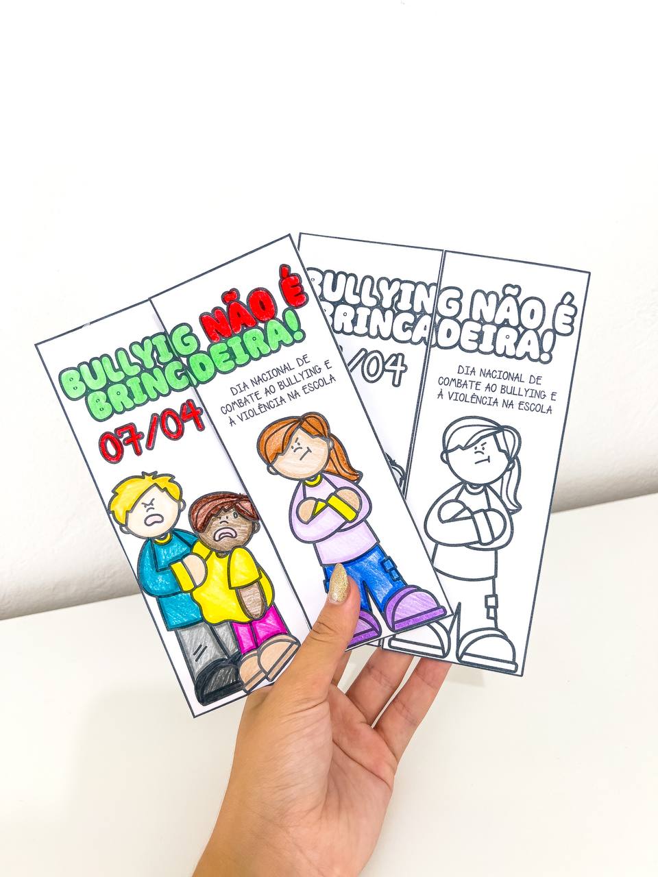 Lapbook de bullying para imprimir – 3º ano — amostra 2: Como aplicar com a turma