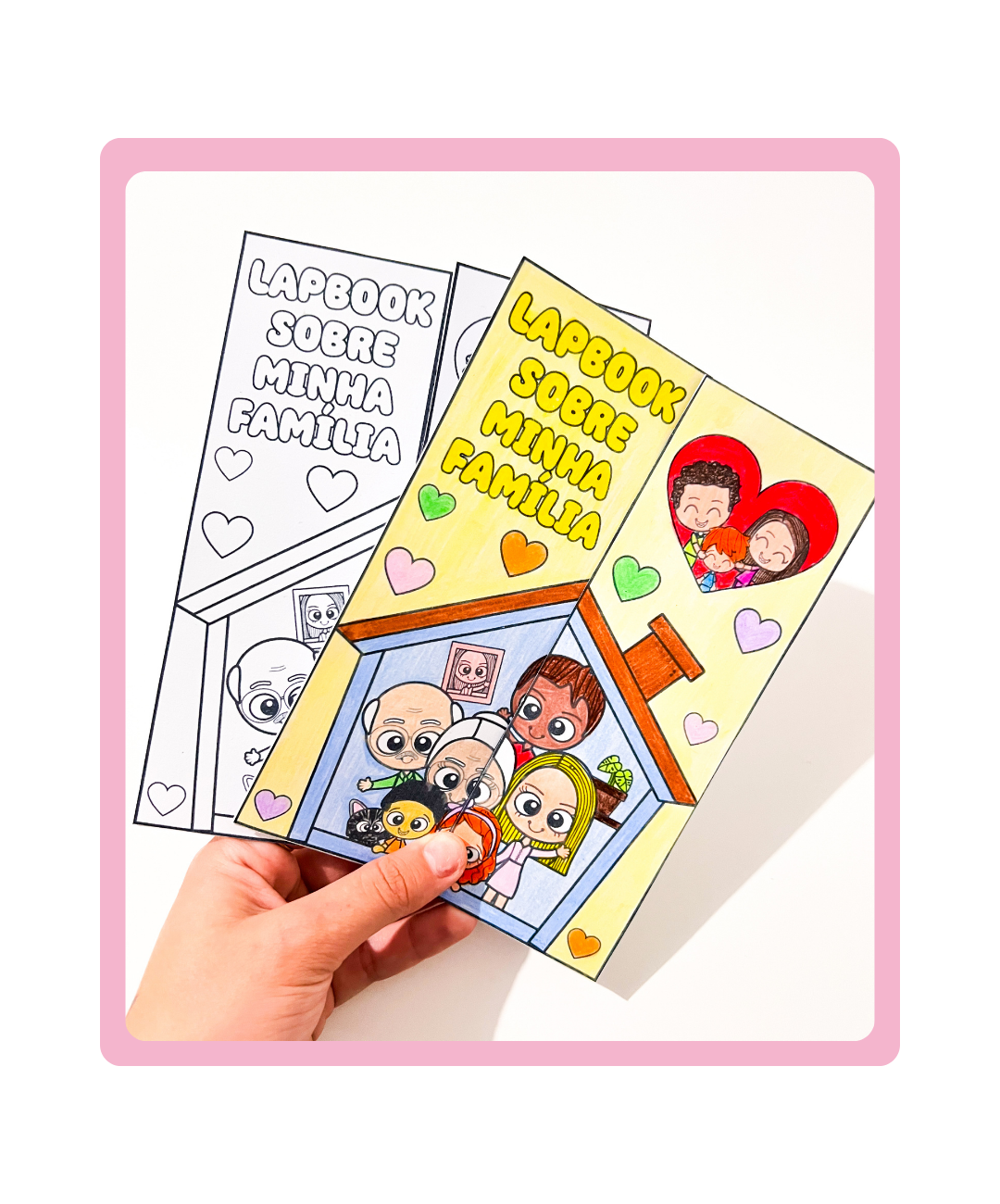 Lapbook de família para imprimir — Datas comemorativas para Todas as séries: Leve o Dia da Família para a sala com um…