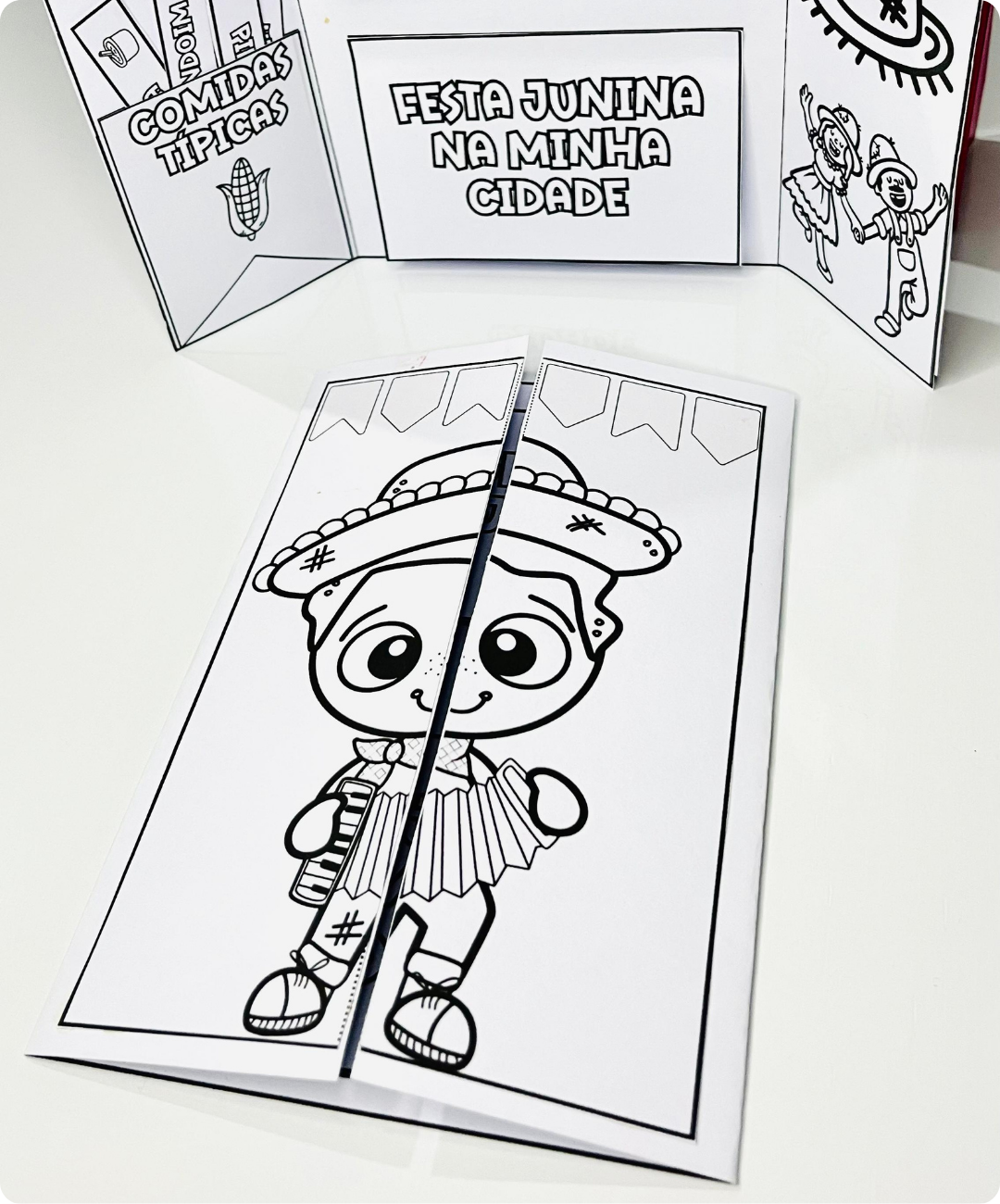 Lapbook de festa junina para imprimir — amostra 4: Para quem é indicado