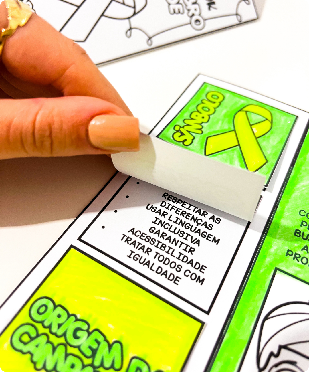 Lapbook de Setembro Verde para imprimir — amostra 7: Leve o tema da inclusão para a sala com um lapbook de Setembro Verde…