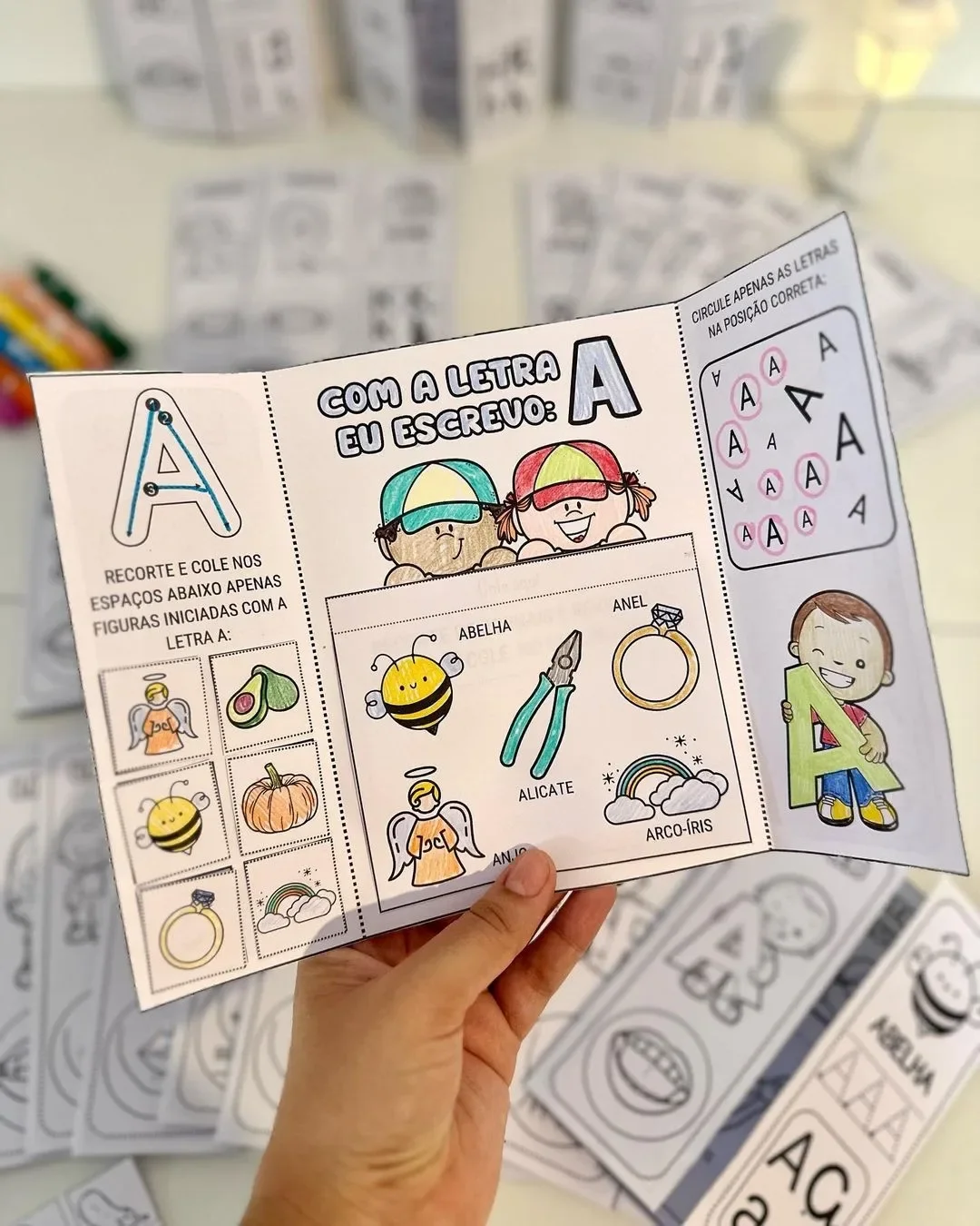 LAPBOOK DO ALFABETO – Material Pedagógico — amostra 2: Para quem é indicado