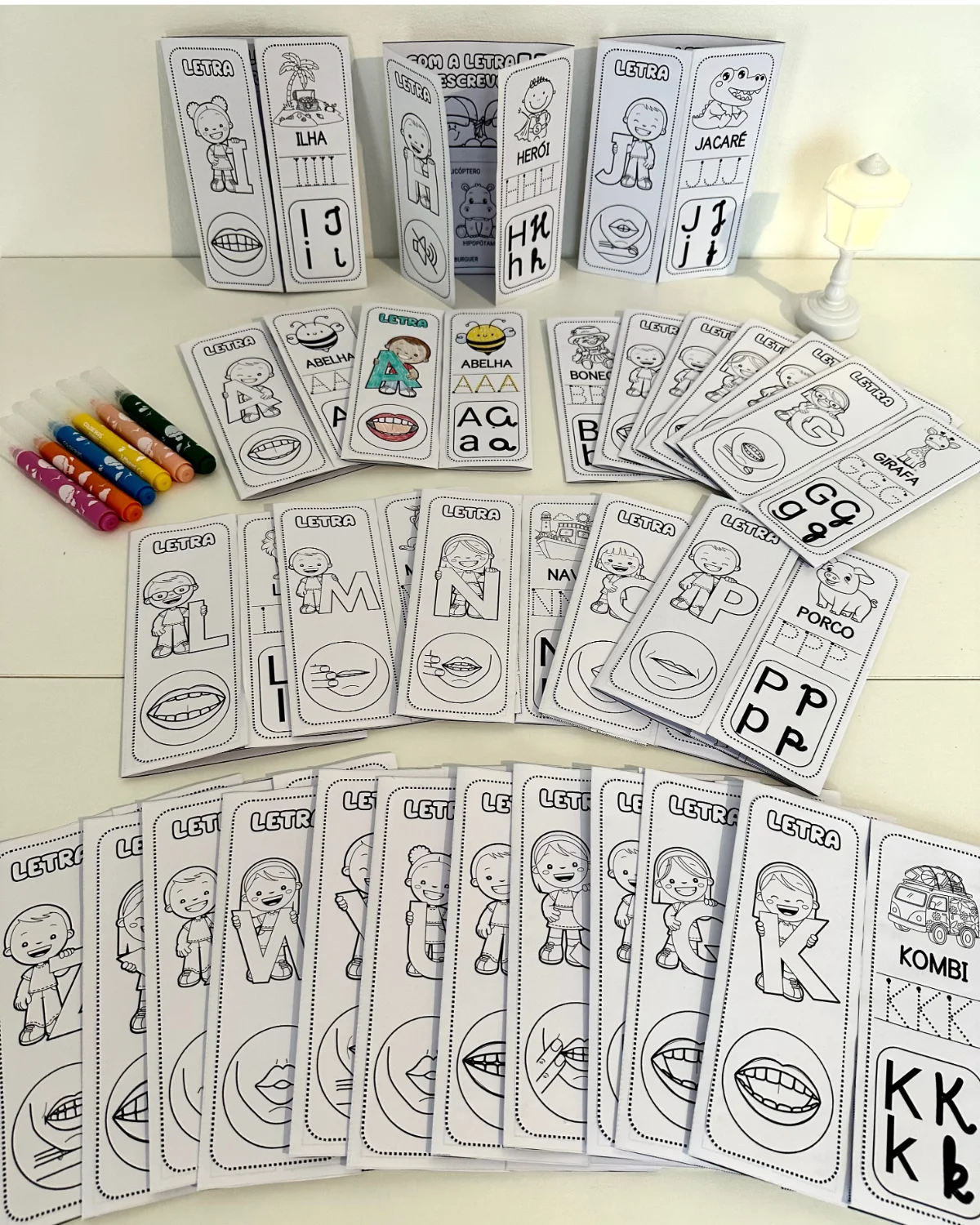 Lapbook do alfabeto – PDF para Imprimir | Alfabetização — amostra 3: Para quem é indicado