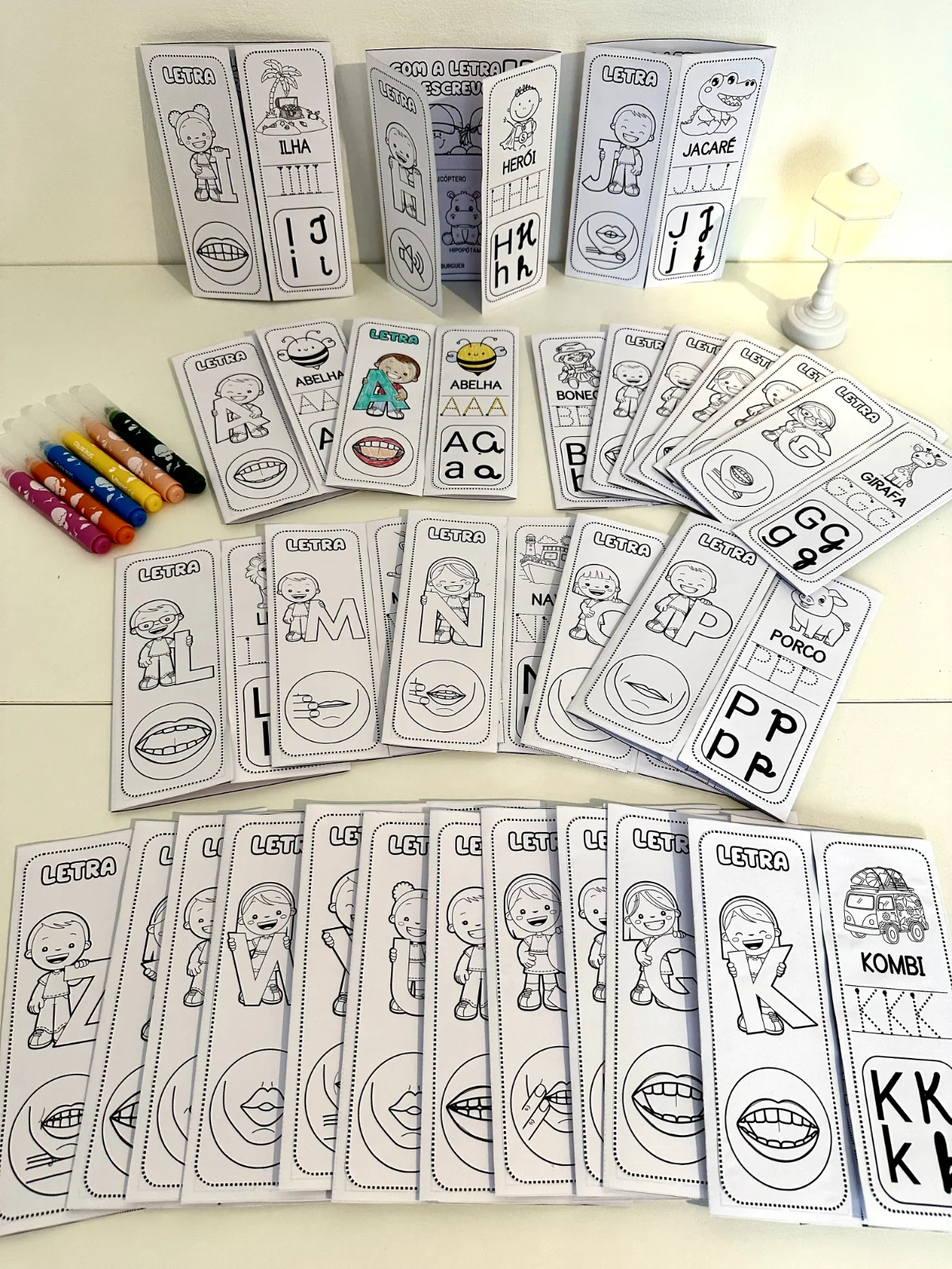 Lapbook do Alfabeto – PDF para Imprimir | Alfabetização — capa do material