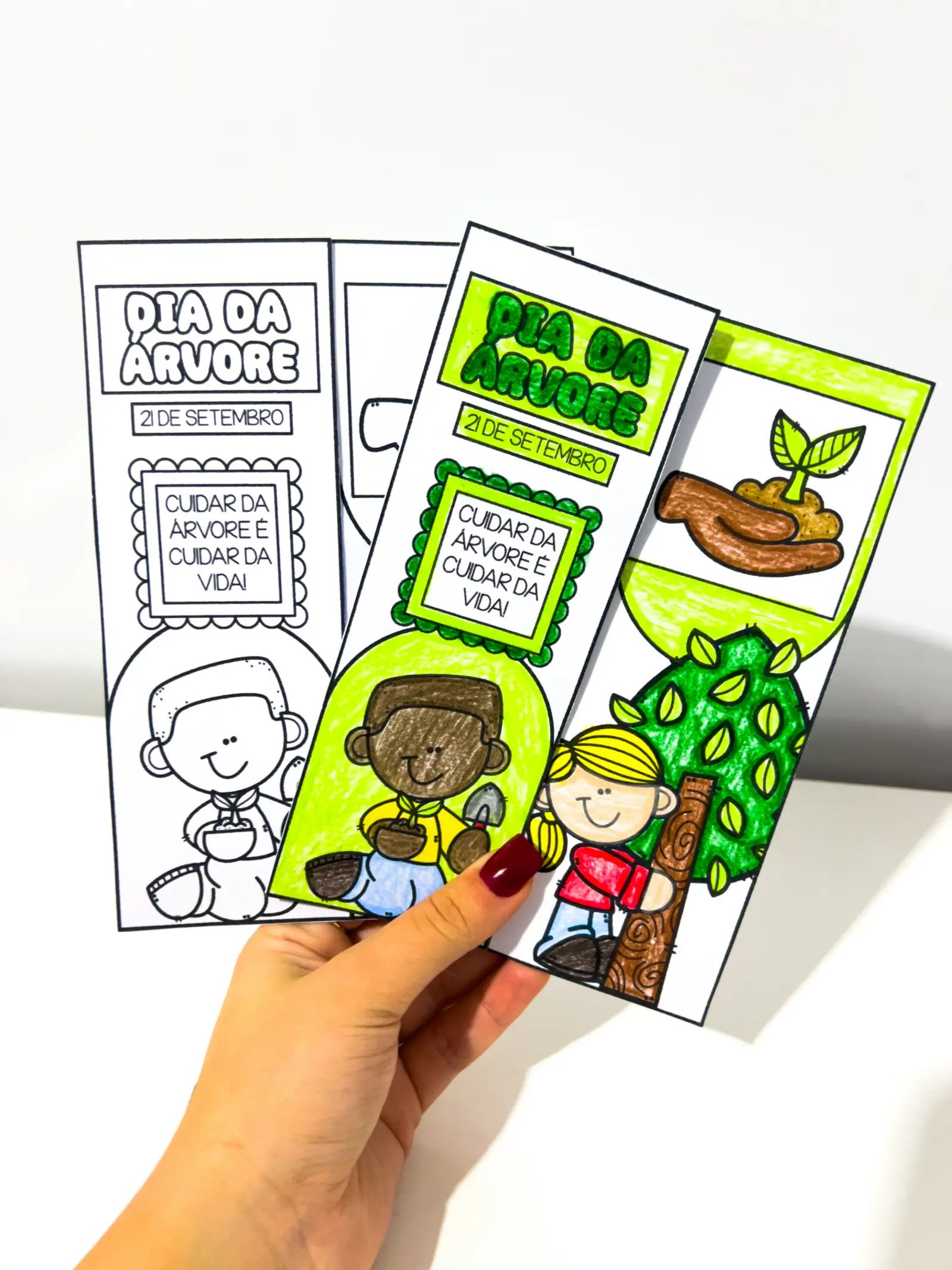Lapbook do Dia da Árvore – Material Pedagógico — capa do material