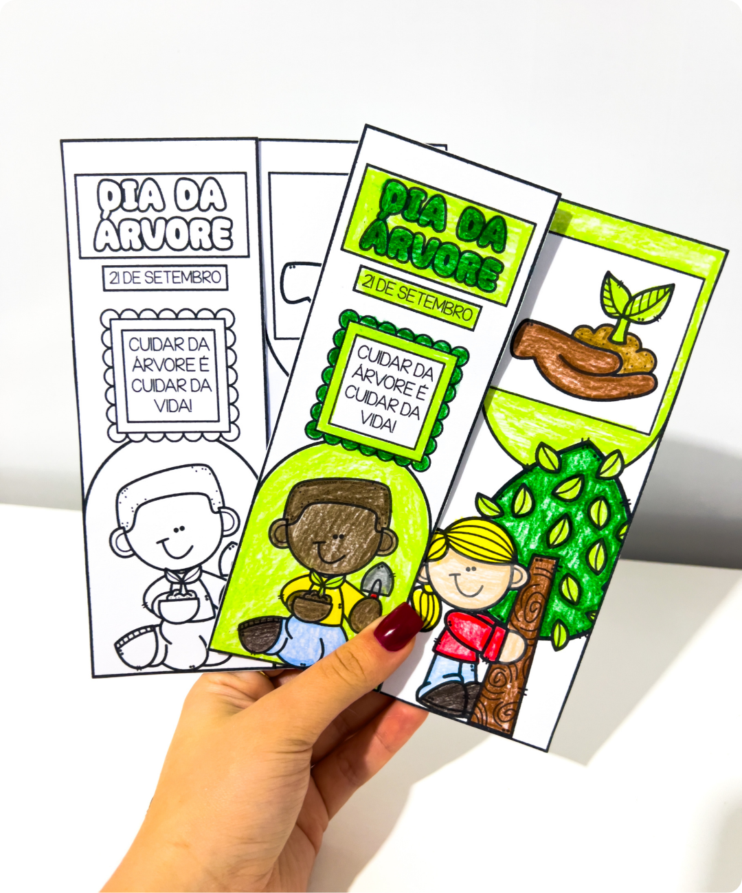 Lapbook do Dia da Árvore para imprimir — amostra 7: Leve o Dia da Árvore para a sala com um lapbook em PDF para imprimir e…