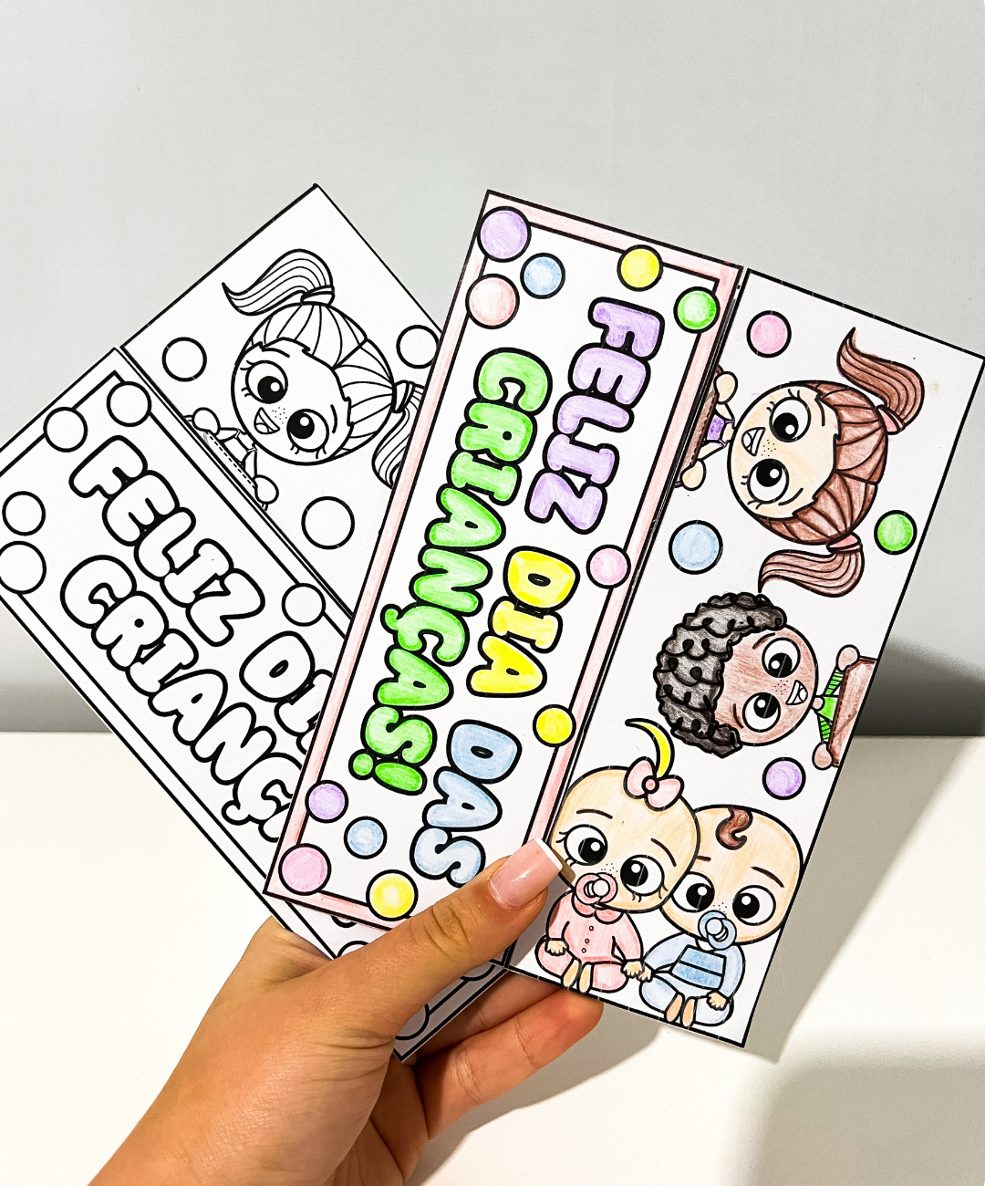Lapbook do Dia das Crianças para imprimir — amostra 3: O que vem no PDF