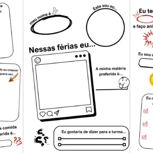 Lapbook – Esse sou eu! – PDF para Imprimir | Anos Iniciais — amostra 3: No lapbook, os alunos vão: Lapbook – Esse sou eu! – PDF para Imprimir | Anos Iniciais — amostra 3: No lapbook, os alunos vão: