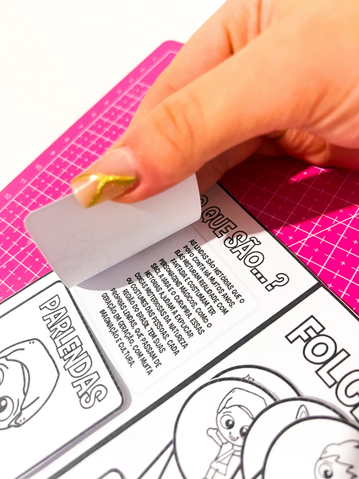 Lapbook folclore – Atividades para Imprimir — amostra 2: Sobre o Lapbook folclore