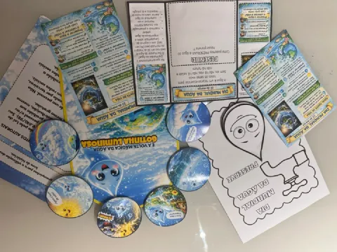LAPBOOK Informativo Dia da Água - Ciências Anos Iniciais — amostra 4: 📂 O QUE É ESSE LAPBOOK