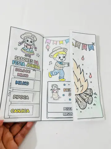 Lapbook Junino Interativo em PDF | Atividade Festa Junina — capa do material