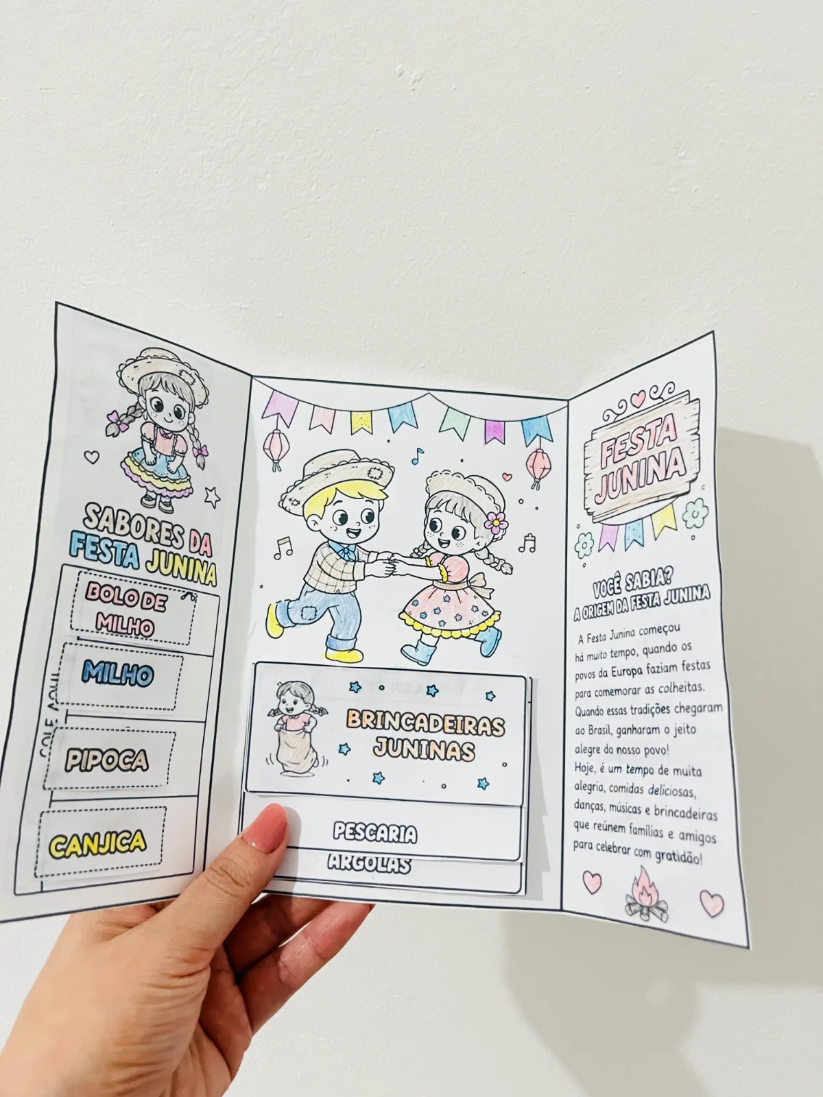 Lapbook Junino Interativo 🌽🔥 — amostra 4: O Lapbook Junino reúne atividades de leitura, recorte, colagem, pintura e… Lapbook Junino Interativo 🌽🔥 — amostra 4: O Lapbook Junino reúne atividades de leitura, recorte, colagem, pintura e…