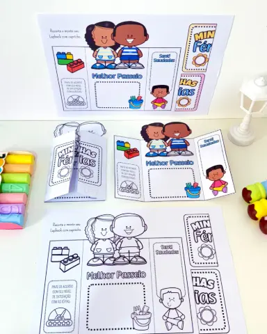 Lapbook Minhas Férias – Atividade para Educação Infantil — capa do material