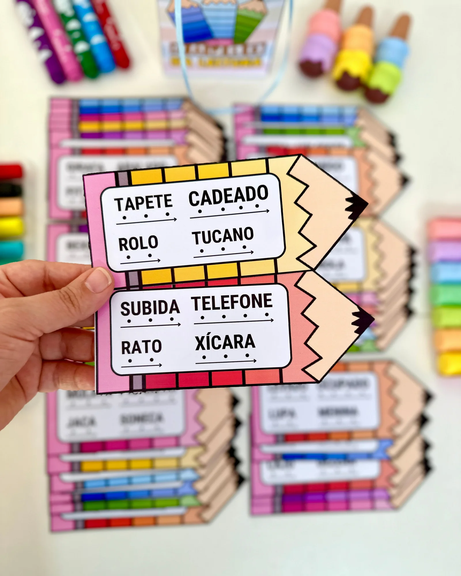 Lápis da leitura – Atividades para Imprimir — amostra 3: O arquivo 'Lápis da Leitura – Sílabas Simples' é um material… Lápis da leitura – Atividades para Imprimir — amostra 3: O arquivo 'Lápis da Leitura – Sílabas Simples' é um material…
