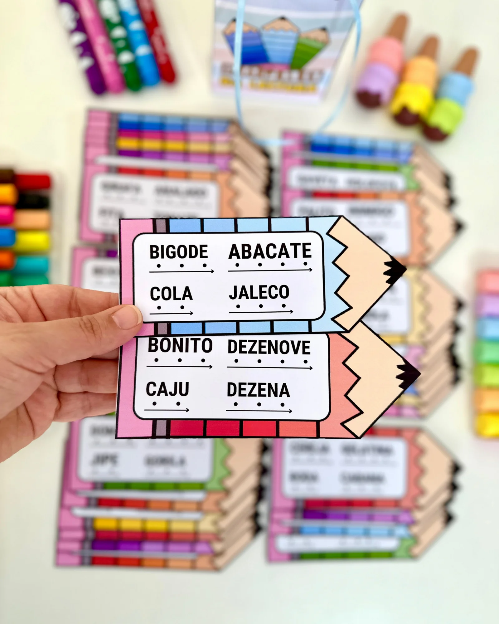 Lápis da leitura – Atividades para Imprimir — amostra 6: O arquivo 'Lápis da Leitura – Sílabas Simples' é um material… Lápis da leitura – Atividades para Imprimir — amostra 6: O arquivo 'Lápis da Leitura – Sílabas Simples' é um material…