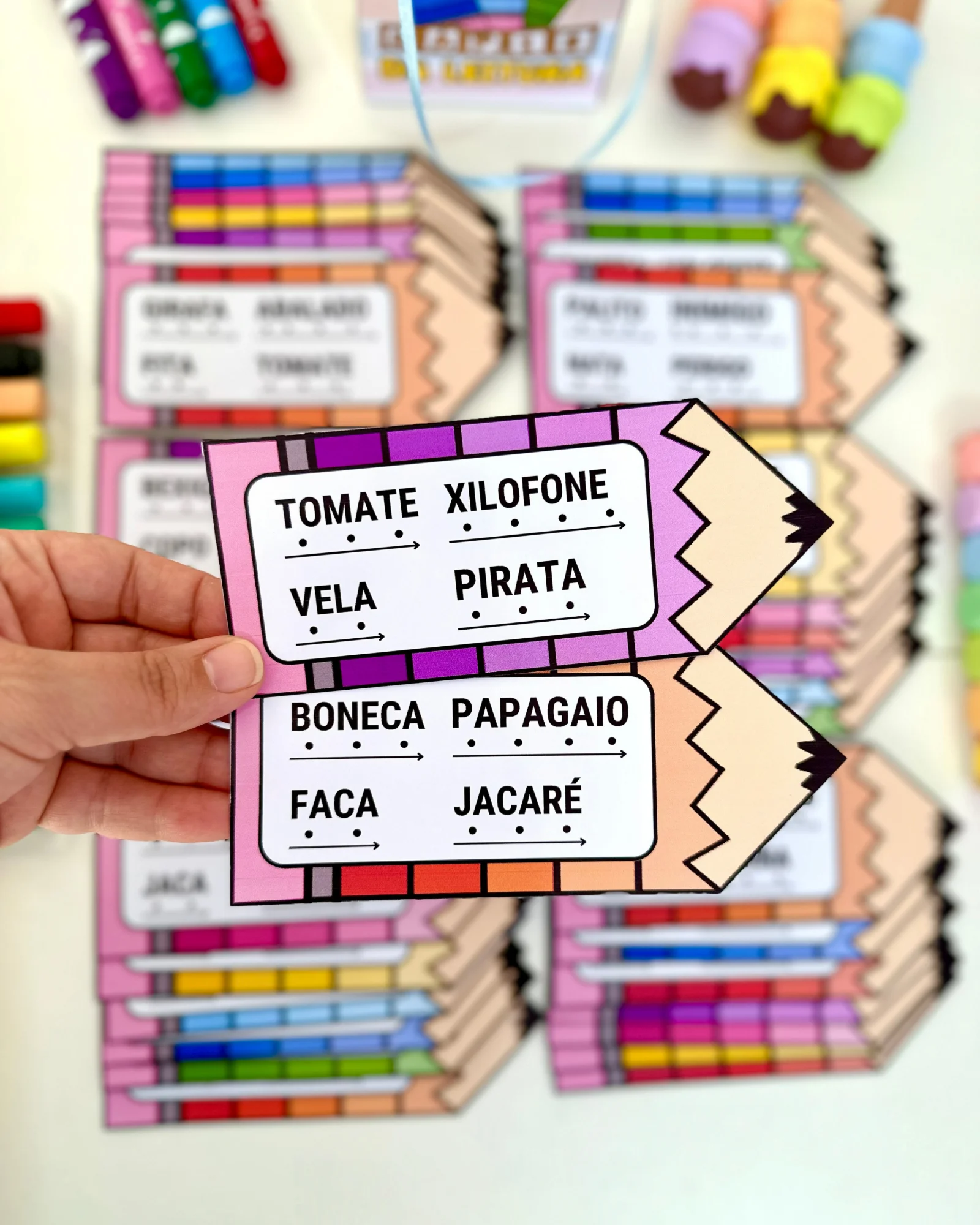 Lápis da leitura – Atividades para Imprimir — amostra 7: O arquivo 'Lápis da Leitura – Sílabas Simples' é um material… Lápis da leitura – Atividades para Imprimir — amostra 7: O arquivo 'Lápis da Leitura – Sílabas Simples' é um material…