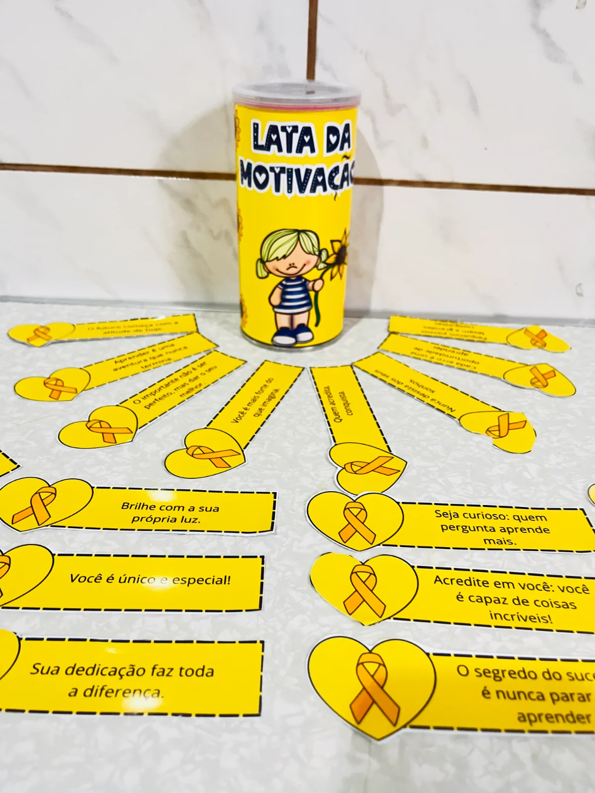 Lata da Motivação – Recurso Lúdico para Incentivar os Alunos — amostra 1: A Lata da Motivação é um recurso pedagógico…