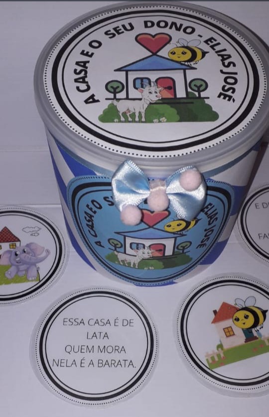 Lata pedagógica / história na lata: a casa e seu dono – PDF para Imprimir — História para Educação Infantil: Material…
