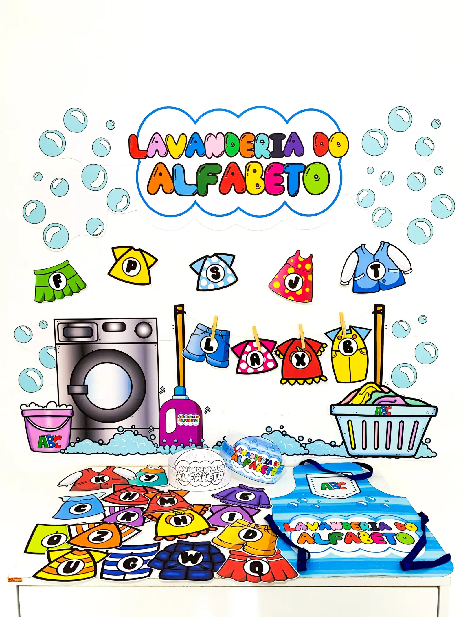 Lavanderia do Alfabeto – Material Pedagógico — capa do material