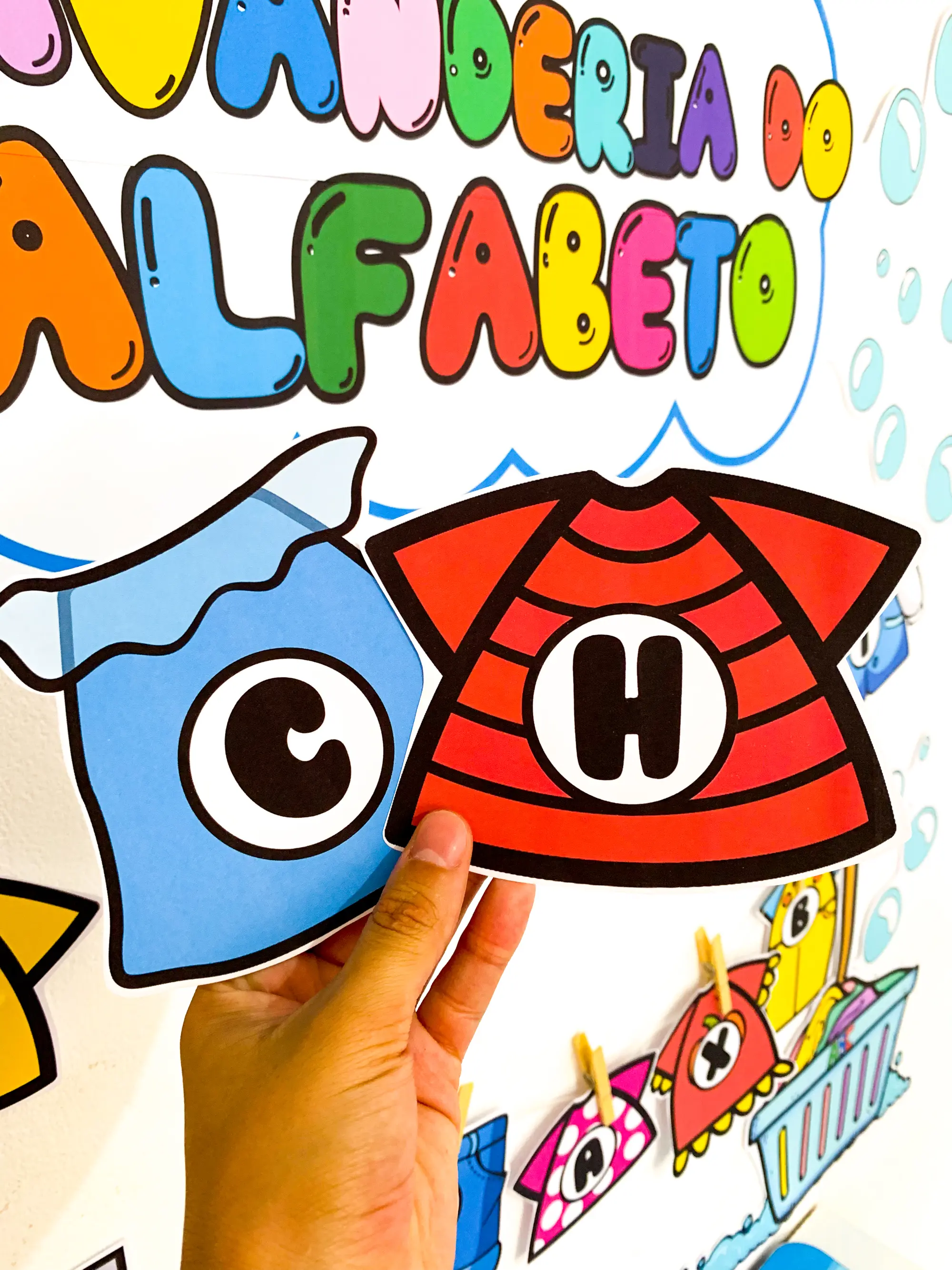 Lavanderia do Alfabeto –Recurso Lúdico e Interativo para Alfabetização — amostra 1: Transforme o aprendizado do alfabeto em…