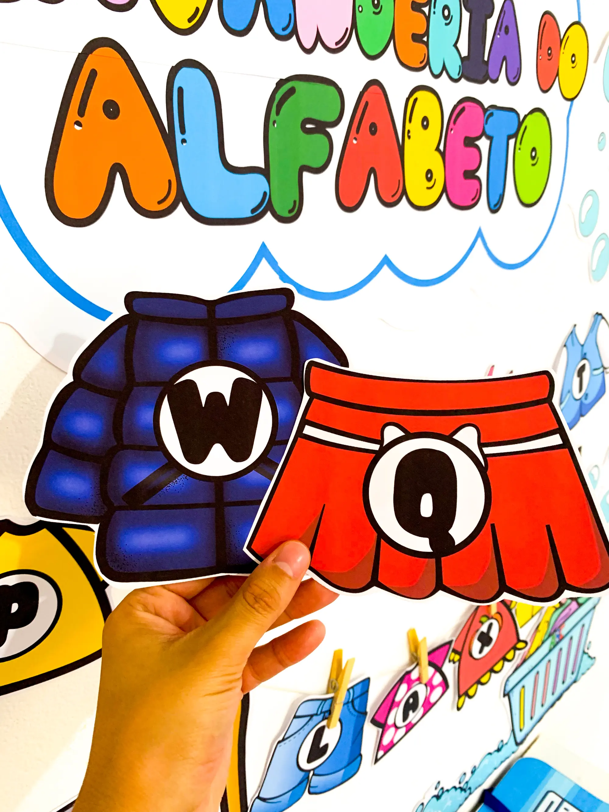 Lavanderia do Alfabeto –Recurso Lúdico e Interativo para Alfabetização — amostra 2: Transforme o aprendizado do alfabeto em…