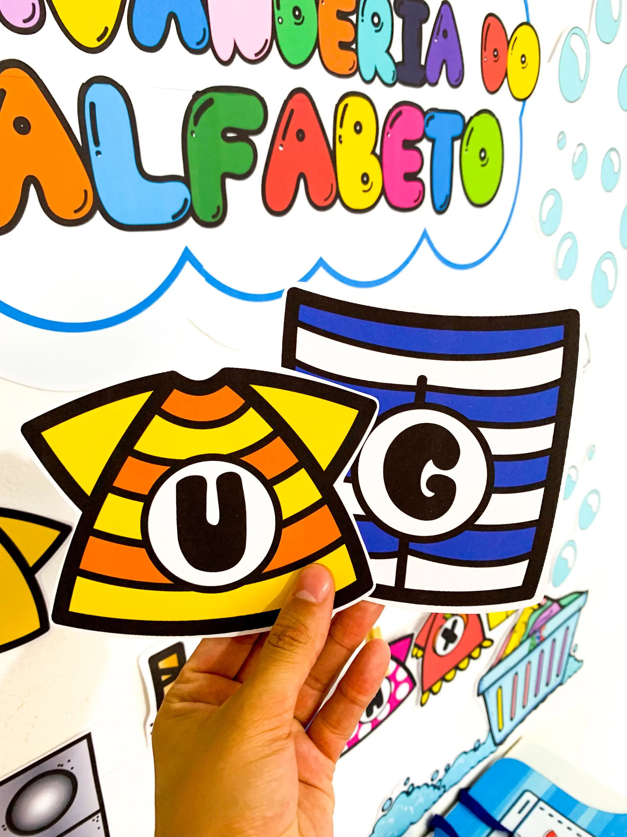 Lavanderia do Alfabeto –Recurso Lúdico e Interativo para Alfabetização — capa do material