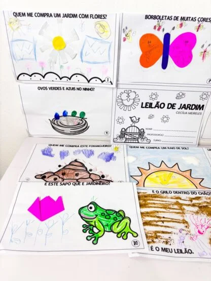 Leilão de Jardim – Livro de Arte e Poesia | Educação Infantil — amostra 6: Apresentamos o material “Livro Fazendo Arte com…