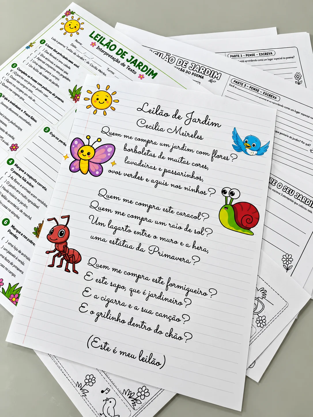 Leilão de Jardim – Poema de Cecília Meireles — Português para Todas as séries: Poema Leilão de Jardim, de Cecília Meireles,…