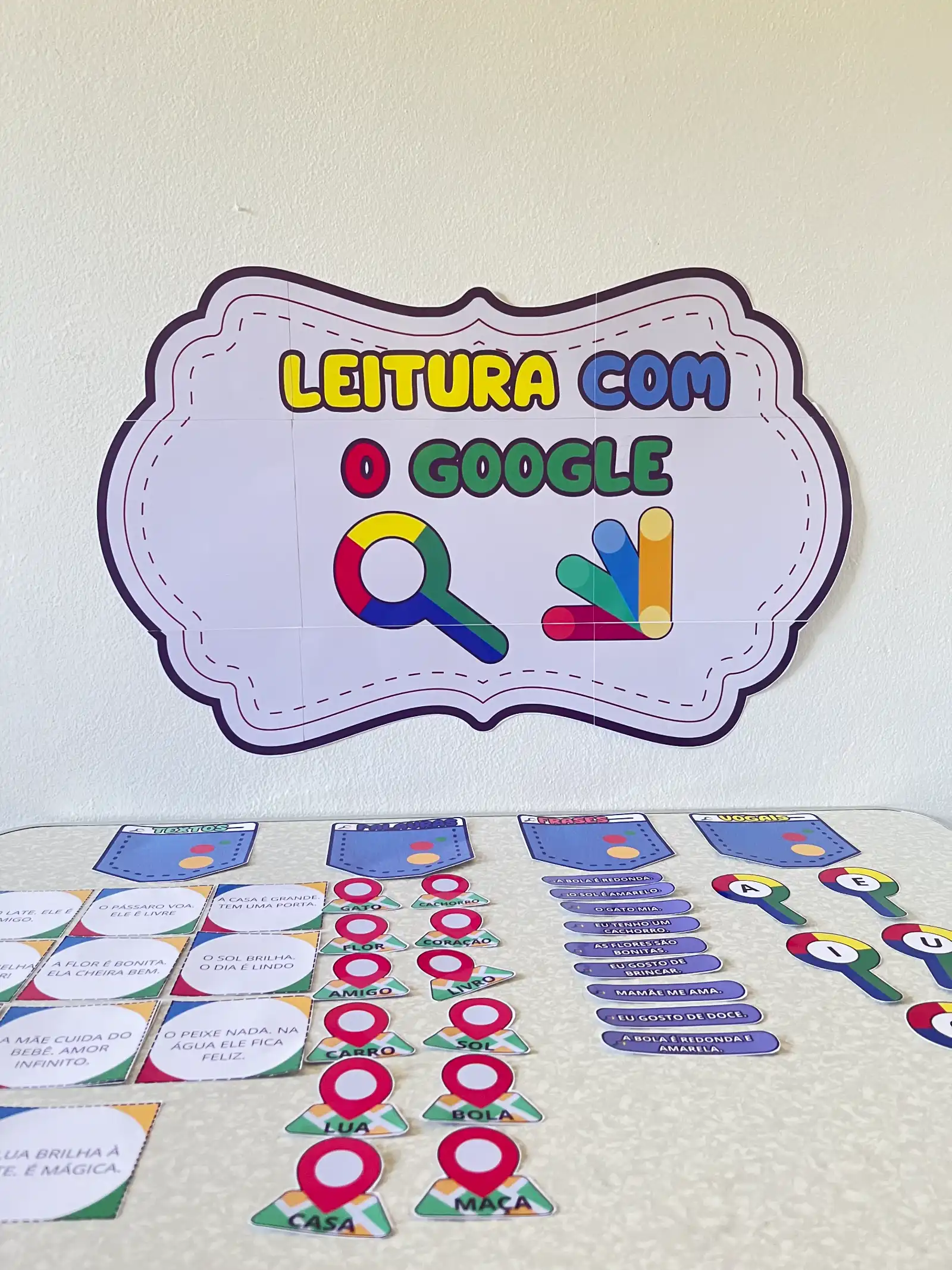 LEITURA COM GOOGLE - ALFABETIZAÇÃO INICIAL — amostra 1: Uma proposta visual, colorida e divertida para trabalhar a leitura… LEITURA COM GOOGLE - ALFABETIZAÇÃO INICIAL — amostra 1: Uma proposta visual, colorida e divertida para trabalhar a leitura…