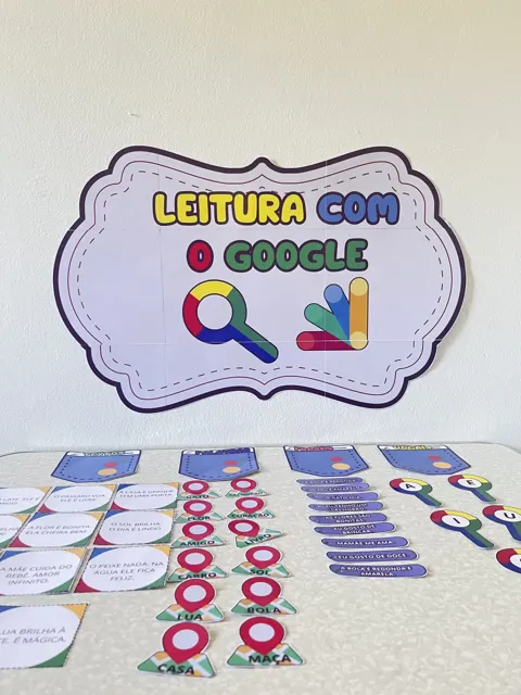 Leitura com o Google — capa do material
