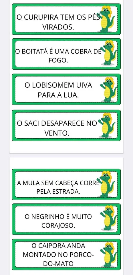 🌿LEITURA DA CUCA 🌿🐬🌊 🔥Perfeitas para o processo de leitura inicial e consolidação do aprendizado.🌿 — amostra 7: ✨…