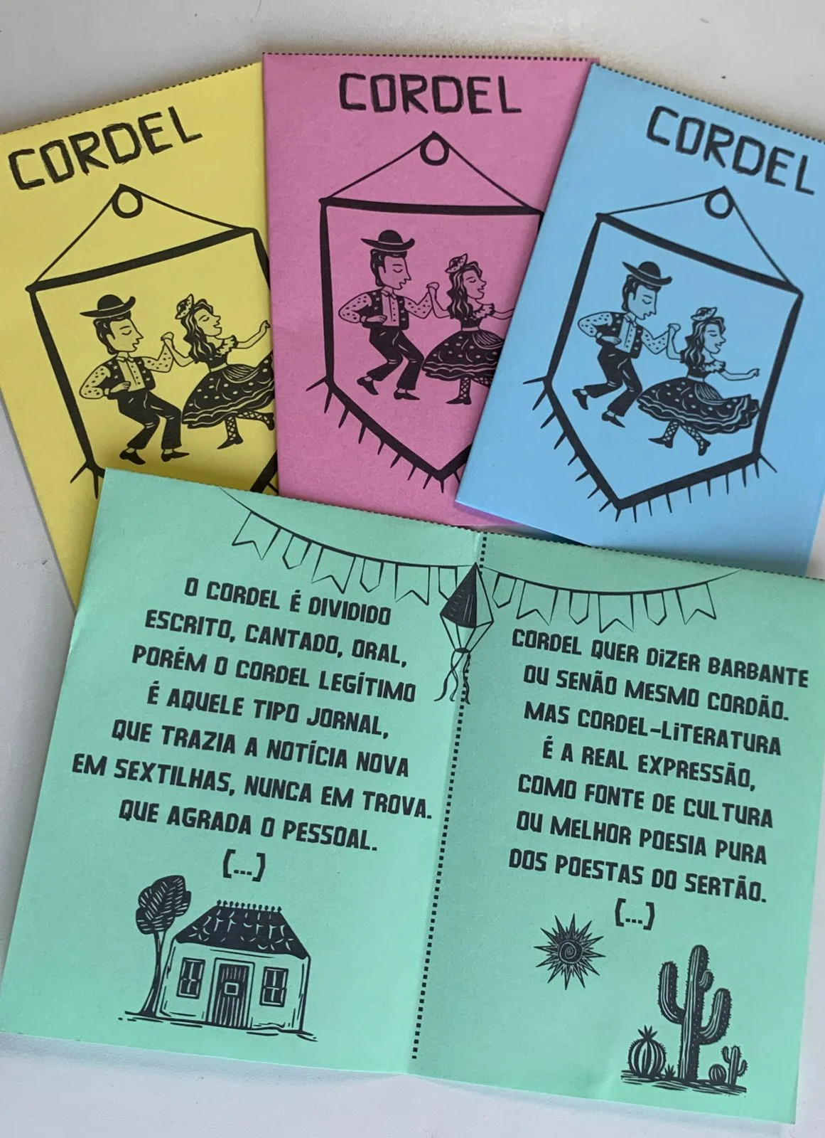 Leitura de Cordel – Aventuras e Rimas da Cultura Nordestina — amostra 2: Kit pedagógico de Cordel e folclore nordestino,…