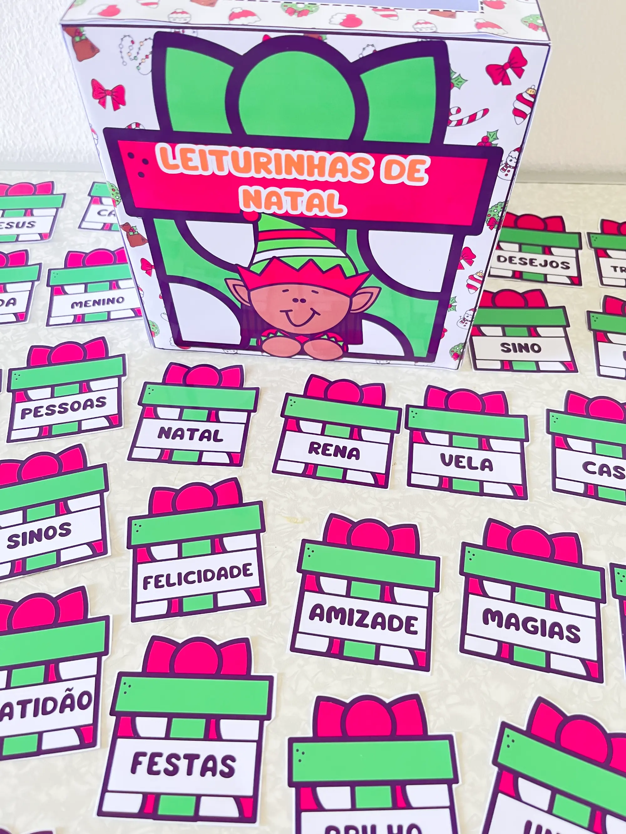 Leitura de Natal : Atividades Lúdica Educação Infantil — amostra 1: Material pedagógico natalino para trabalhar a leitura e… Leitura de Natal : Atividades Lúdica Educação Infantil — amostra 1: Material pedagógico natalino para trabalhar a leitura e…