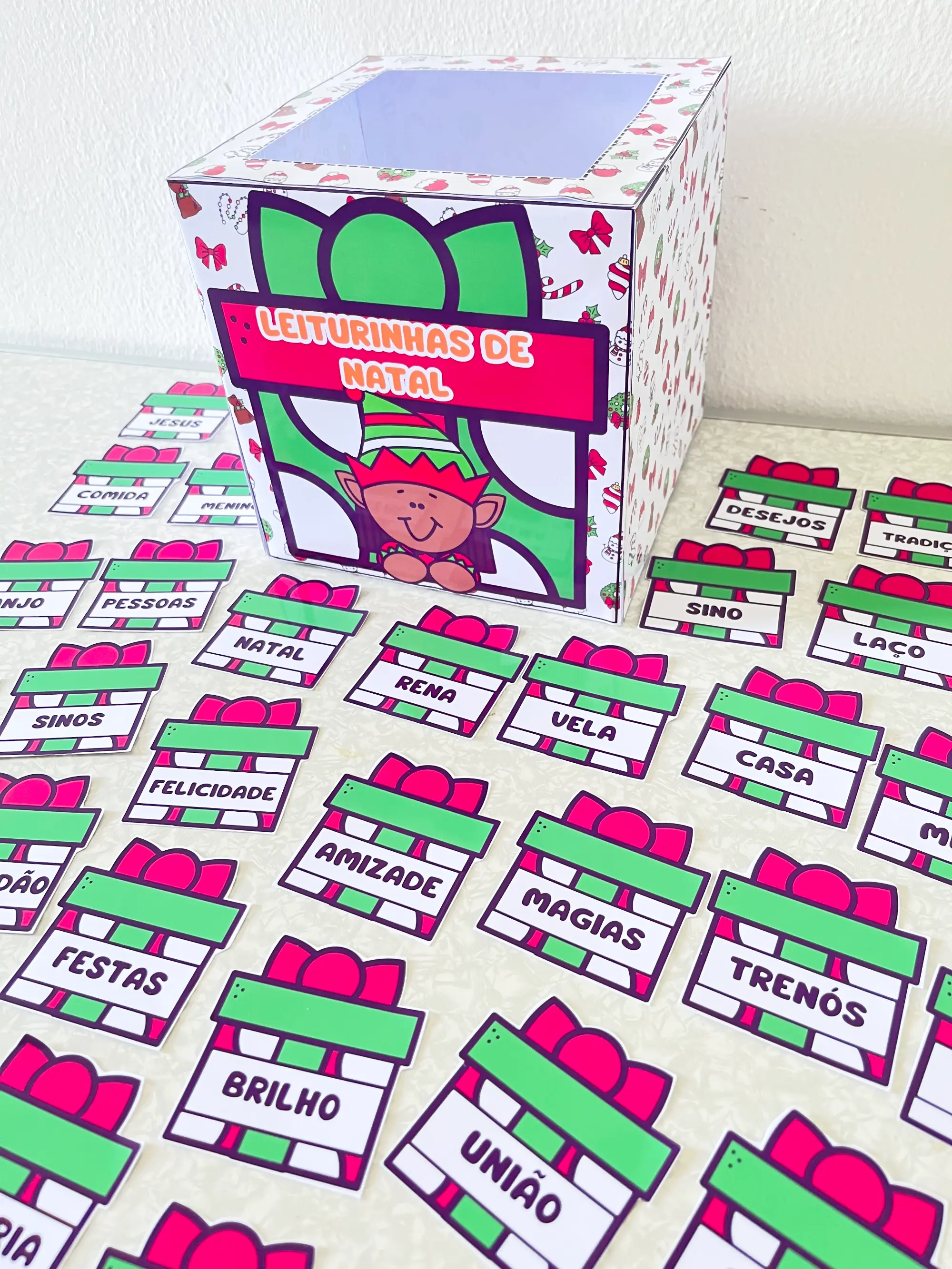 Leitura de Natal : Atividades Lúdica Educação Infantil — amostra 4: Material pedagógico natalino para trabalhar a leitura e… Leitura de Natal : Atividades Lúdica Educação Infantil — amostra 4: Material pedagógico natalino para trabalhar a leitura e…