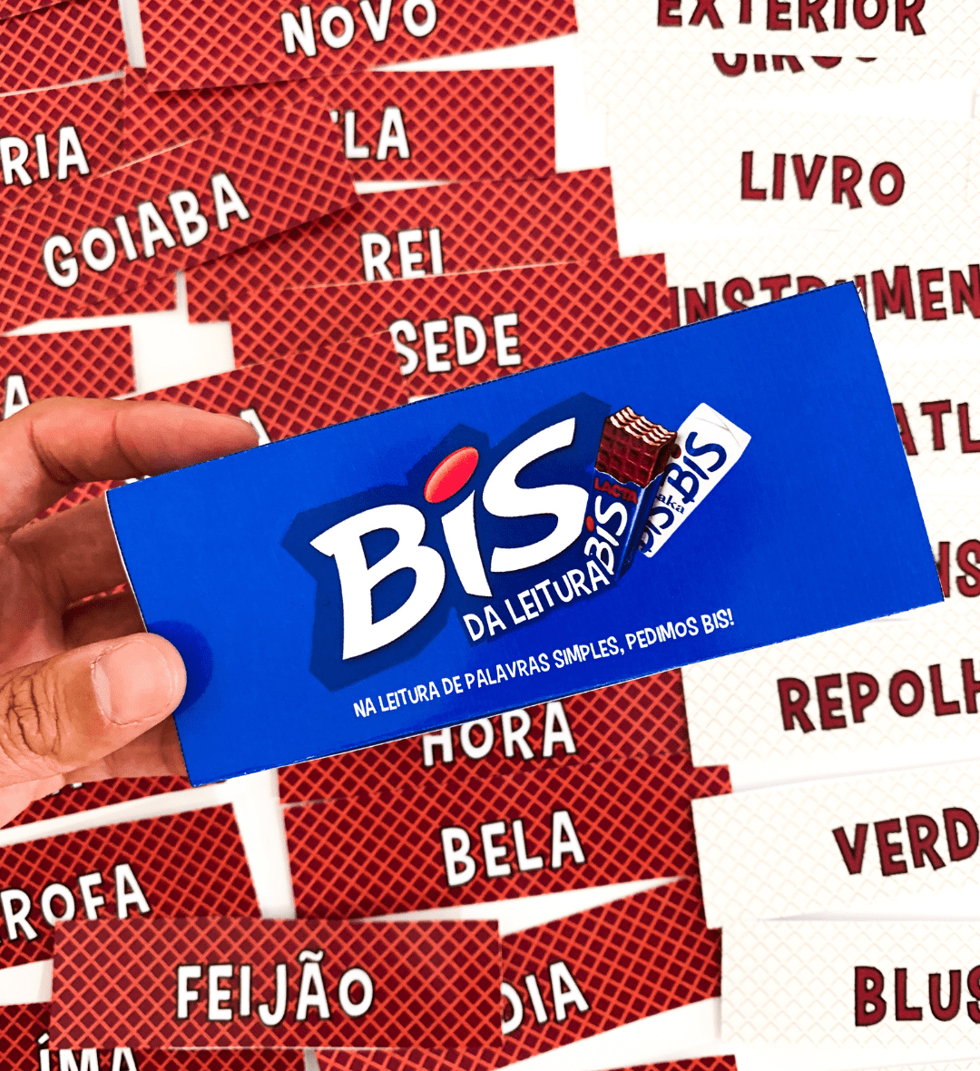 Leitura de palavras: Bis da Leitura com 200 fichas em PDF — capa do material