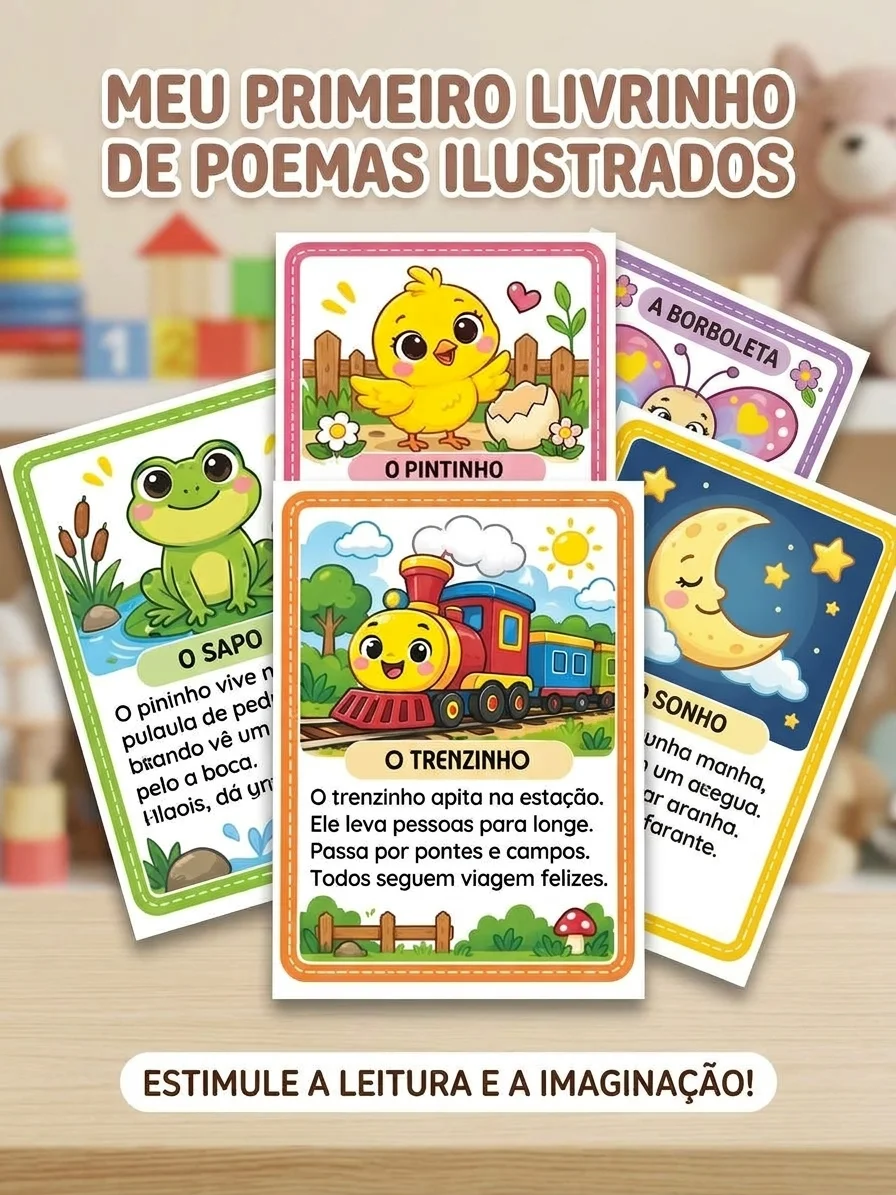 📚 LEITURA DIVERTIDA: APRENDER A LER BRINCANDO! 🌈 — Alfabetização para Educação Infantil: Apresentamos as Fichas de…