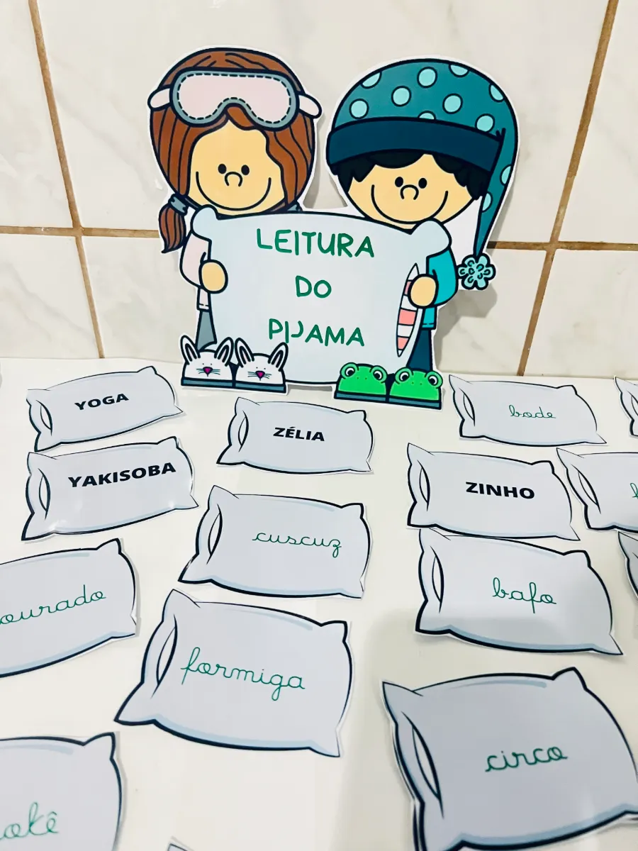Leitura do Pijama – Palavras Nos Travesseiros! — amostra 1: Leitura do Pijama – Palavras Nos Travesseiros! Transforme a…