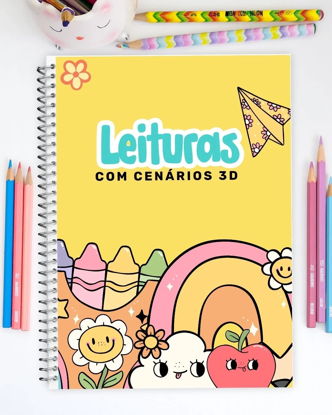 Leitura e Interpretação de Textos – Alfabetização com cenário — Alfabetização para 1º ano: Material de leitura e…