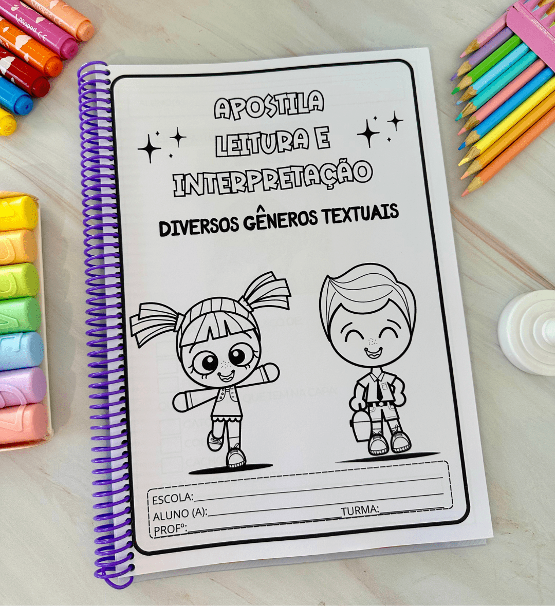 Leitura e interpretação de textos: gêneros textuais em PDF — amostra 1: Leitura e interpretação de textos nos anos iniciais