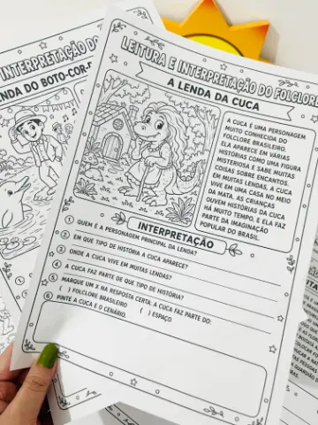 Leitura e Interpretação do Folclore | PDF — capa do material