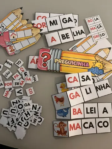Leitura Silábica - Preguicinha: Recurso Pedagógico Alfabetização — amostra 3: 📚Com uma proposta diferente, a professora…